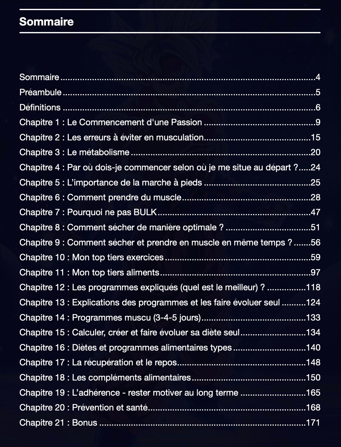 Ma formation : Tout ce que tu dois savoir sur la Muscu